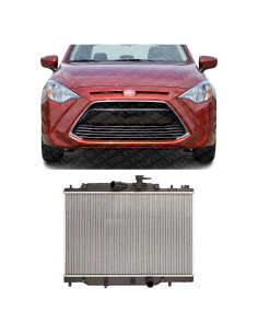 Núcleo de Radiador Frontal Aluminio Autos Parts Plus 2016-2020