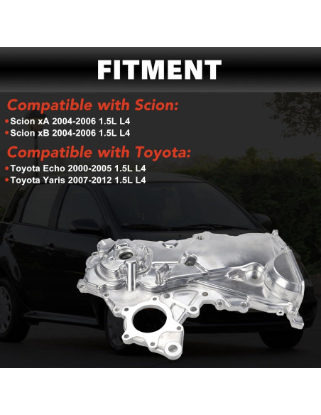 Bomba de Aceite USTAR M539 y Cubierta de Tiempo 1.5L L4