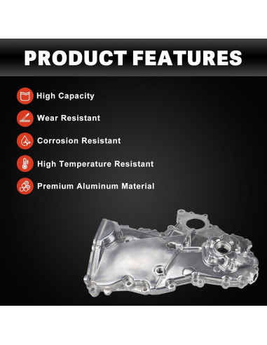 Bomba de Aceite USTAR M539 y Cubierta de Tiempo 1.5L L4