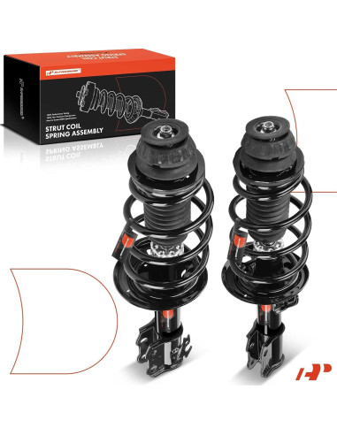 Amortiguador y Resorte A-Premium para Toyota Yaris 2012-2015