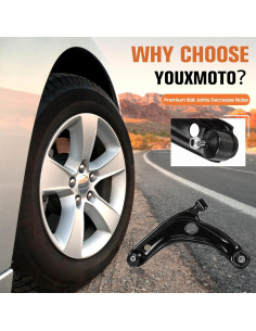 Brazos de Control Inferior Delantero Youxmoto para Toyota Prius C, Yaris, Scion xD 2