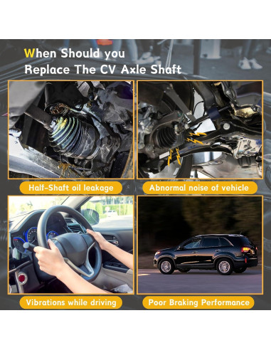 Ejes CV Frontal GZTianSai para Toyota Yaris 1.5L 2007-2014