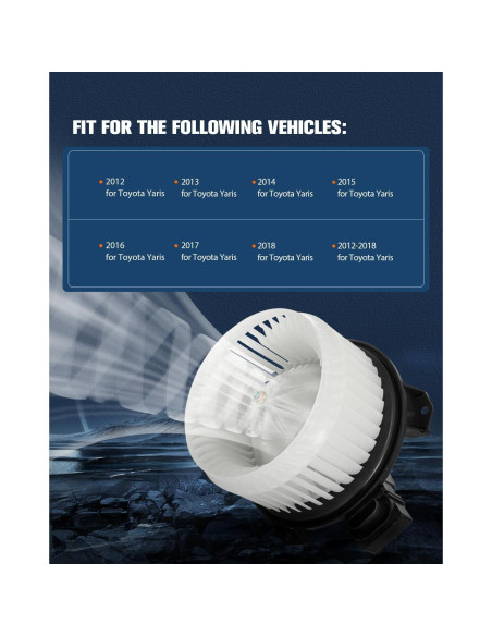 Motor de Soplador de AC ECCPP para Toyota Yaris 2012-2018