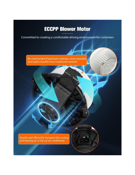 Motor de Soplador de AC ECCPP para Toyota Yaris 2012-2018