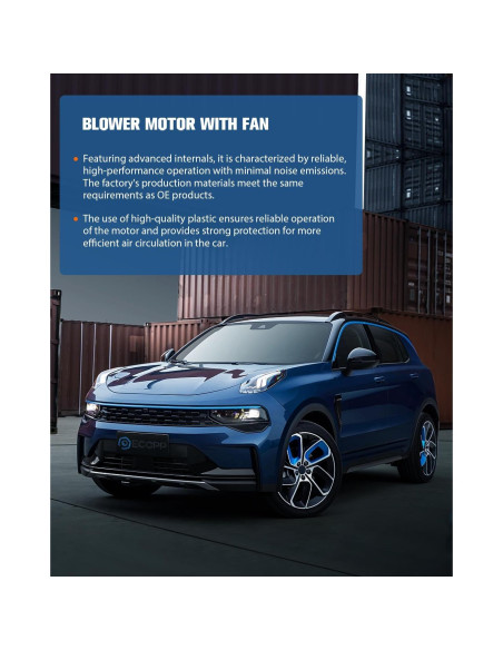 Motor de Soplador de AC ECCPP para Toyota Yaris 2012-2018