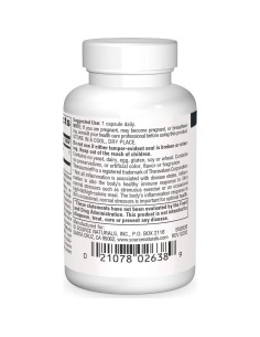 Cápsulas Vegetales Theracurmin 300 mg Source Naturals 30 Unidades 2