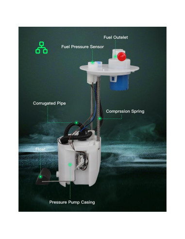 Bomba de Combustible Yindina SP9031M para Scion xD y Toyota Yaris