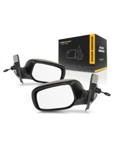Espejos de Puerta Manual Remoto KarParts360 para Toyota Yaris 2007-2012