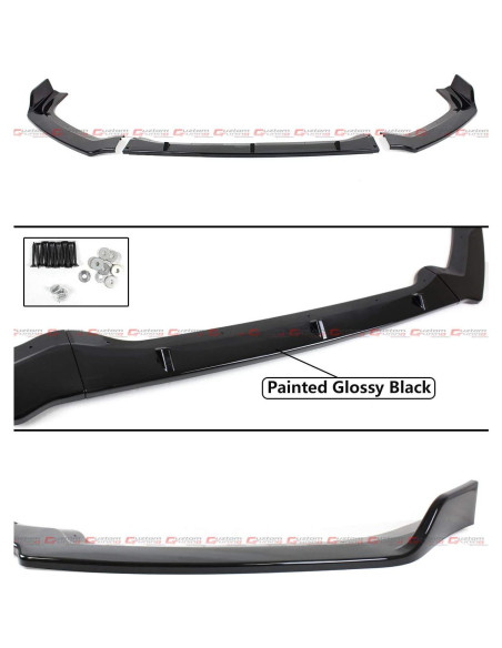 Divisor Parachoques Frontal JDM Cuztom Tuning para Nissan Altima 2019-2020