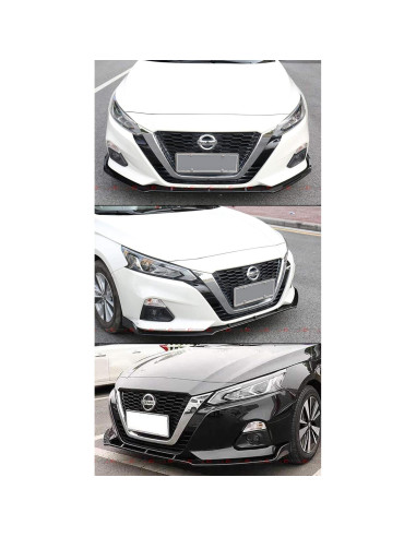 Divisor Parachoques Frontal JDM Cuztom Tuning para Nissan Altima 2019-2020