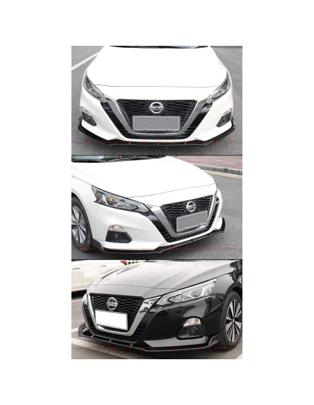 Divisor Parachoques Frontal JDM Cuztom Tuning para Nissan Altima 2019-2020