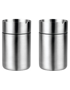 Ceniceros de Acero Inoxidable OTOLIMAN 2pc Grande 280g