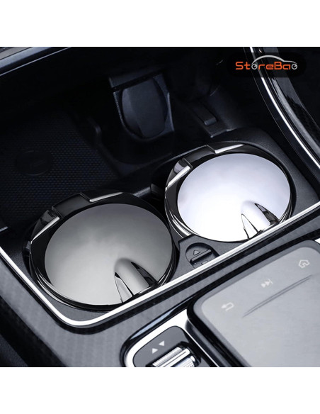 Cenicero de coche StoreBao para Mercedes-Benz Fibra de carbono
