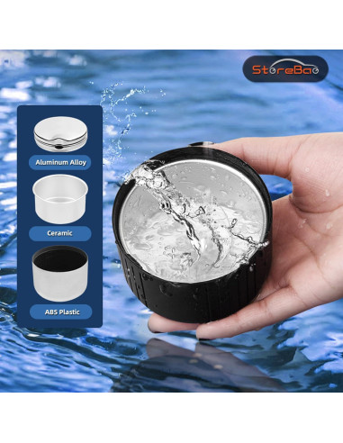 Cenicero de coche StoreBao para Mercedes-Benz Fibra de carbono