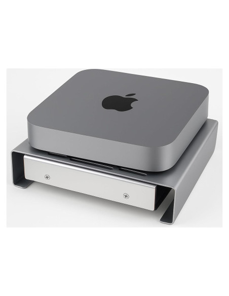 Soporte de Aluminio con Ventilador Husewming TF-120 Plata