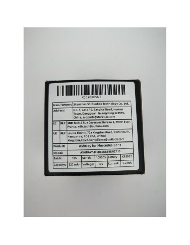 Cenicero de coche StoreBao para Mercedes-Benz Fibra de carbono