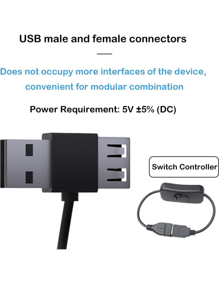 Soporte de Aluminio con Ventilador Husewming TF-120 Plata