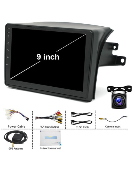 Radio Estéreo Android 12 para Toyota Sienna 2004-2010 9" IPS
