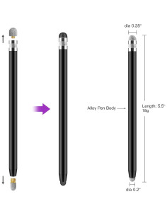 Lápices Stylus 4 en 1 Granarbol para Pantallas Táctiles 2