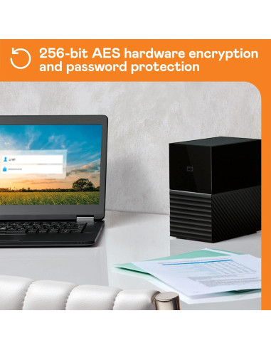 Disco Duro Externo WD My Book Duo 44TB USB 3.2 RAID