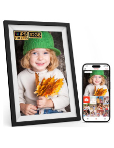 Marco de Fotos Digital WiFi AISLPC 10.1" 32GB HD IPS