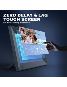 Marco de Fotos Digital Arktronic 8" HD WiFi 16GB Negro 2