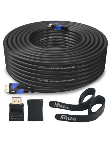 Cable HDMI 2.0 Postta 15.24m Alta Velocidad 4K 18Gbps