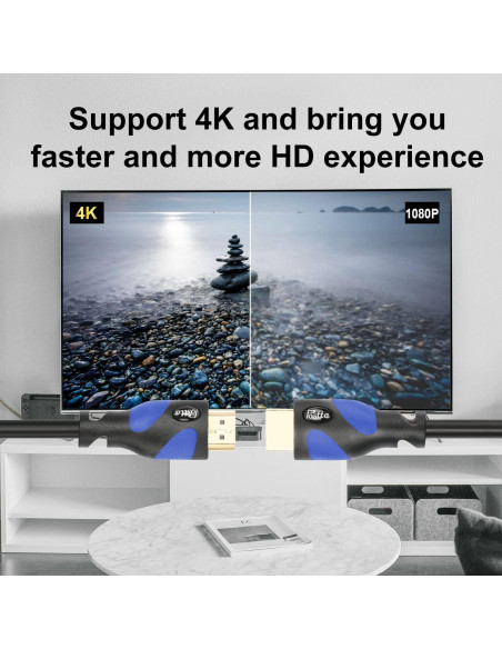 Cable HDMI 2.0 Postta 15.24m Alta Velocidad 4K 18Gbps