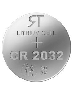 Batería CR2032 de Litio 3V Rome Tech para Tile Tracker - 1 Paquete