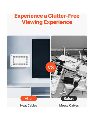 Caja de Medios Empotrada VEVOR 9 Pulgadas Acero Blanco