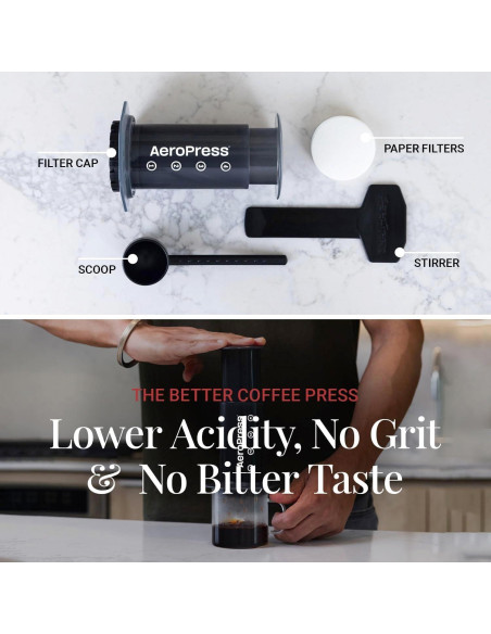 Cafetera AeroPress Original Manual para Espresso y Café 249g