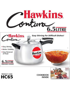 Olla a Presión Hawkins Contura 6.5L Aluminio Pulido 2