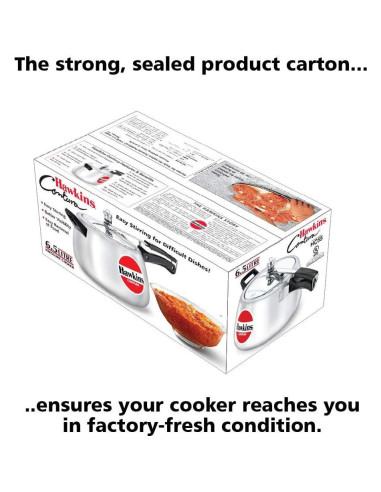 Olla a Presión Hawkins Contura 6.5L Aluminio Pulido