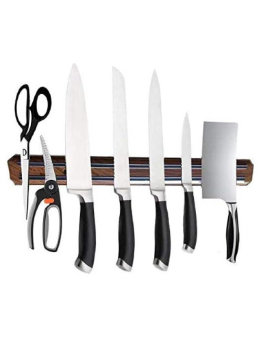 Soporte Magnético para Cuchillos HILLHOME 38 cm Organizador