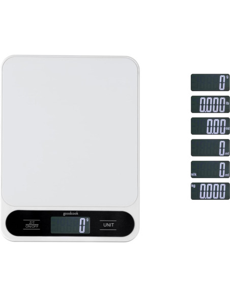 Báscula Digital GoodCook Everyday 5kg con Pantalla LCD