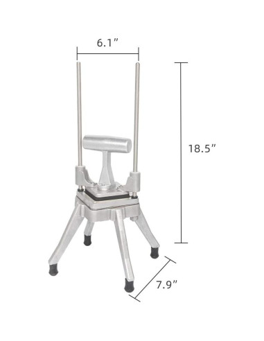 Cortador de Verduras ROVSUN FC-1 Manual con 4 Cuchillas