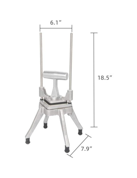 Cortador de Verduras ROVSUN FC-1 Manual con 4 Cuchillas