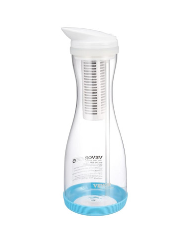 Jarra de Filtro de Agua VEVOR de Vidrio 6 Tazas Sin BPA