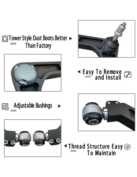 Brazos de Control Superiores JKYH 2002-2006 Cadillac Escalade