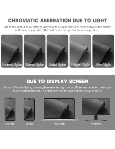 Juego de Alfombrillas de Baño YIHOUSE 3 Piezas Gris Oscuro