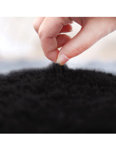 Conjunto de Alfombrillas de Baño 3 Piezas XIGUI Gris Oscuro 2