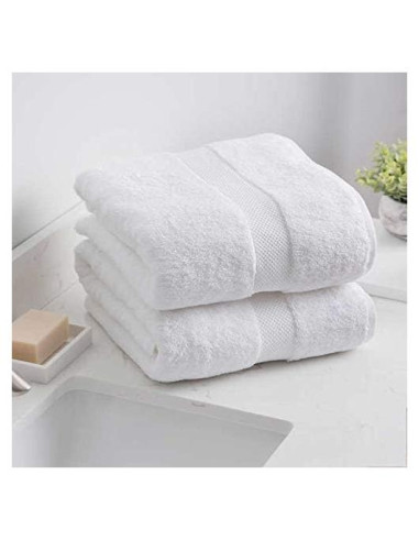 Conjunto de 2 Toallas de Baño Charisma 100% Algodón 89x178 cm
