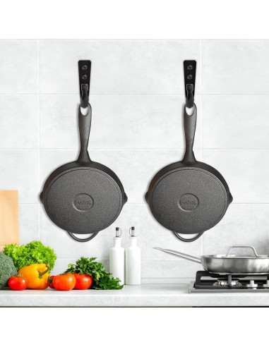 Ganchos de Pared WODEGIFT 5 Pcs Alta Resistencia Negro