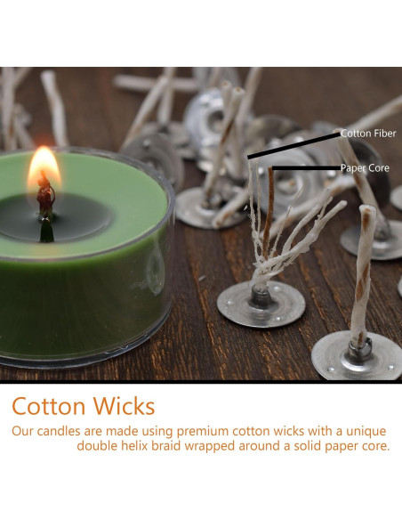 Velas Tealight Aromatizadas Candeo - Cosecha de Manzana - 12 Unidades