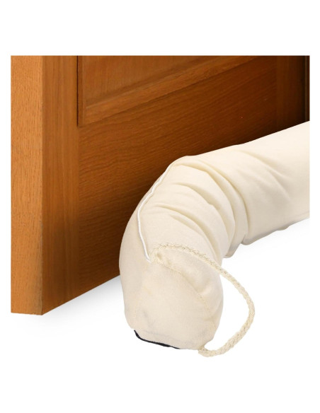 Barrera de Puerta uxcell 76 cm Beige Aislante de Corrientes