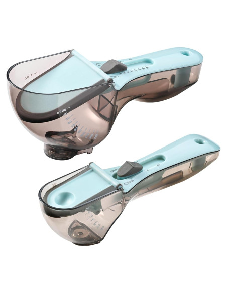 Tazas y Cucharas Medidoras Ajustables VIWIK - Cocina Precisa