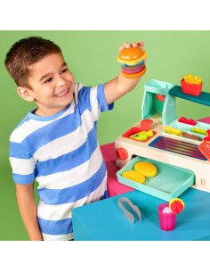 Set de Hamburguesa B. toys Mini Chef 30 Piezas 3+ Años 2