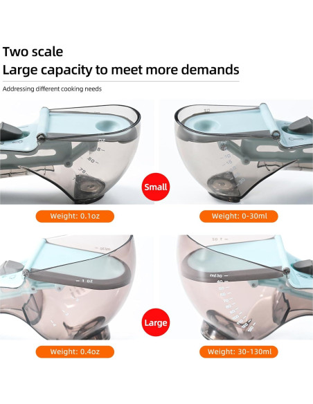 Tazas y Cucharas Medidoras Ajustables VIWIK - Cocina Precisa