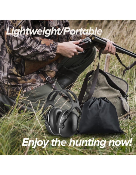 Auriculares de Cancelación de Ruido Basear SNR 35dB para Adultos