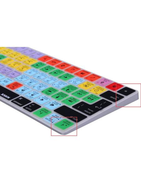 Cubierta de Silicona para Teclado Avid Pro Tools US/EU